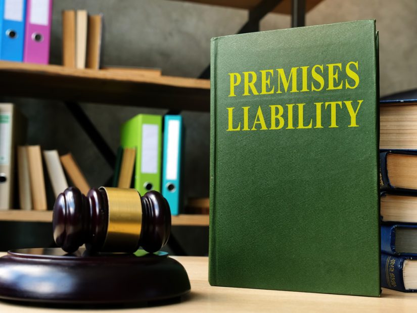 Premises Liability Book With Judges Hammer