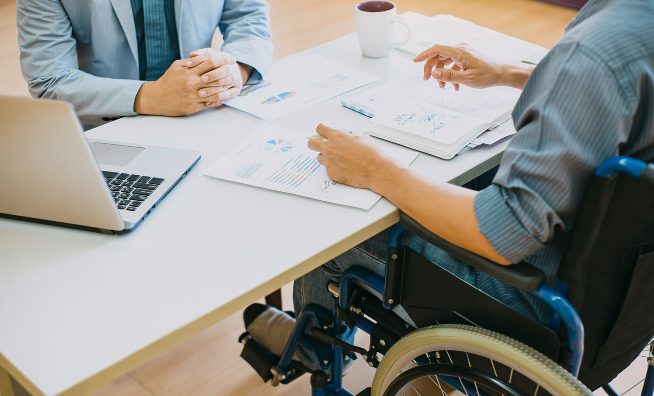 Attorney helping a client with a catastrophic injury claim in Brentwood, Tennessee